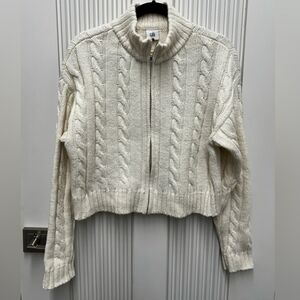CAbi Eastwood Cardigan Cream/Ivory- Size Medium